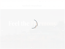 Tablet Screenshot of kashmirhouseboat.com